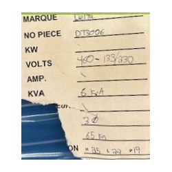 6KVA 460V-133/230V